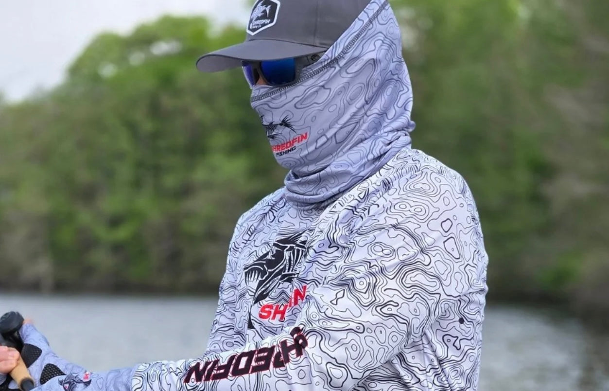 Fishing Neck Gaiters: Sun Protection & ShredFin Styles