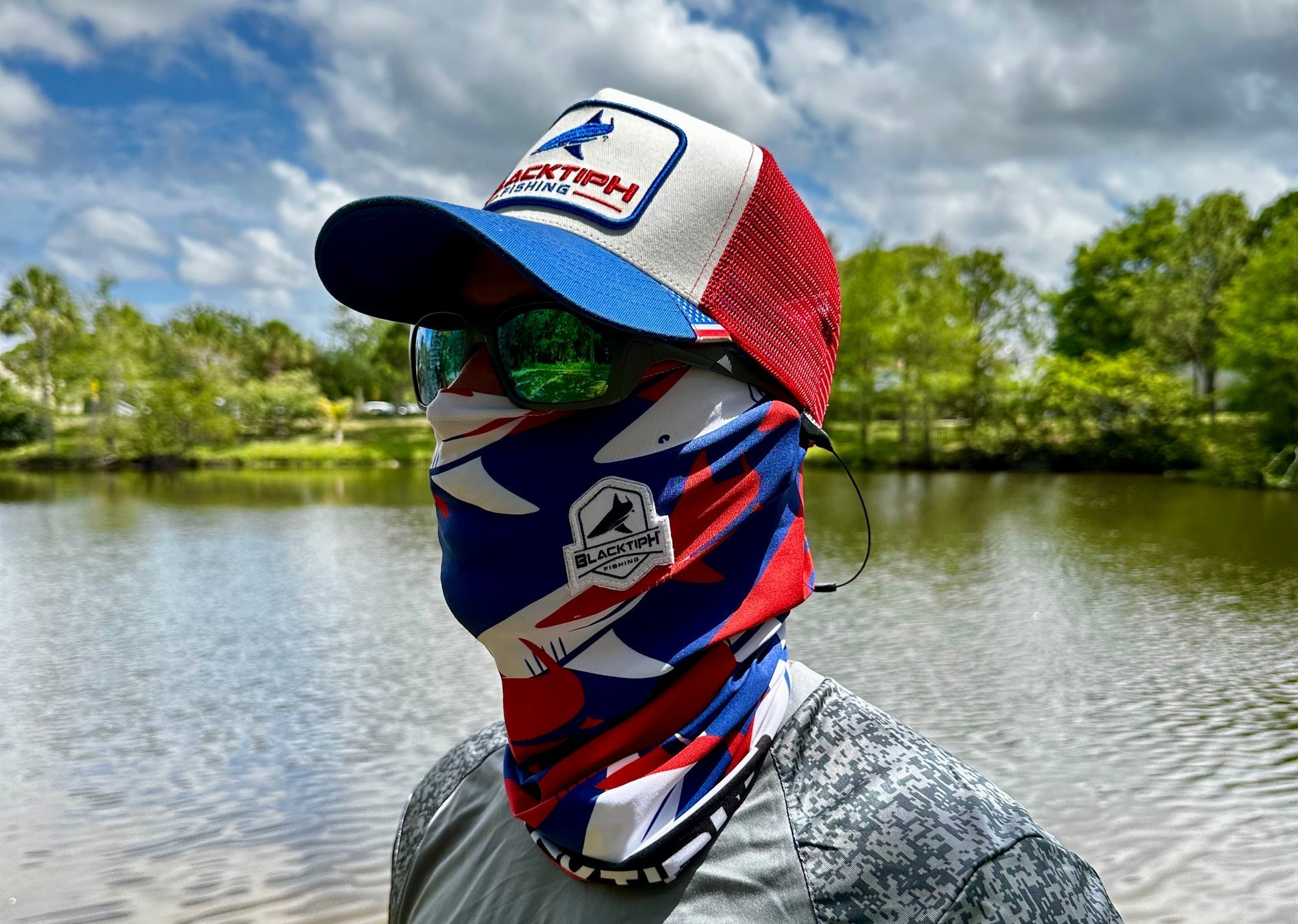 Fishing Face Shields: Sun Protection & BlacktipH Styles