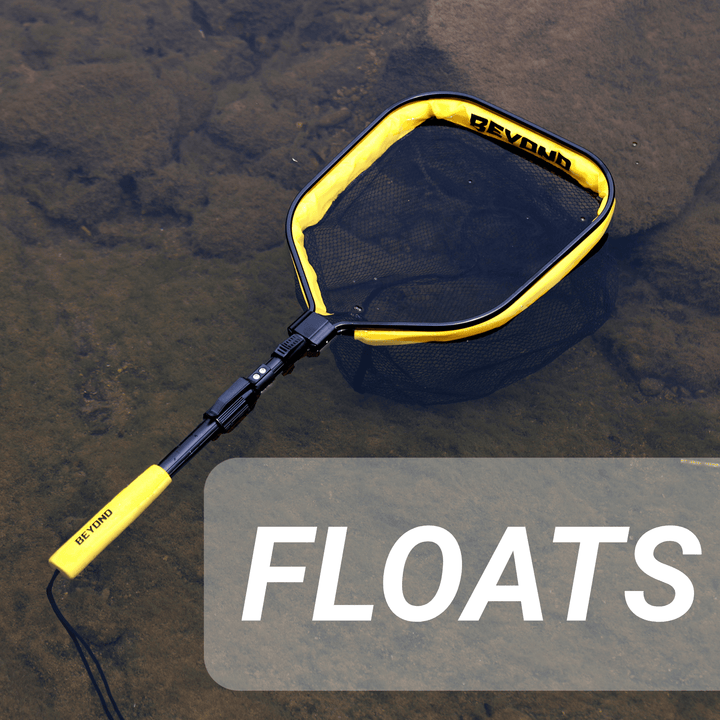 Beyond Braid Floating Fishing Net with Handle
