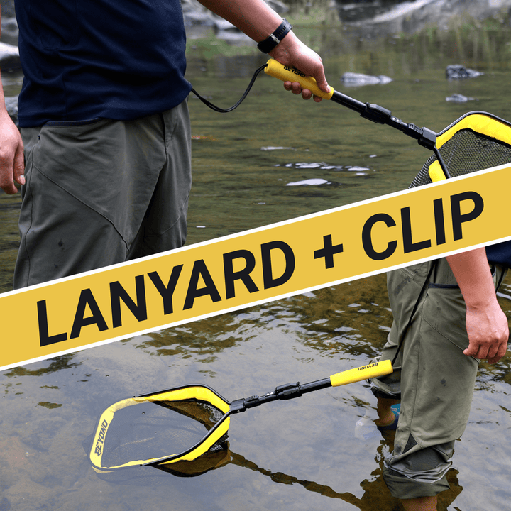 Beyond Braid Floating Fishing Net with Handle