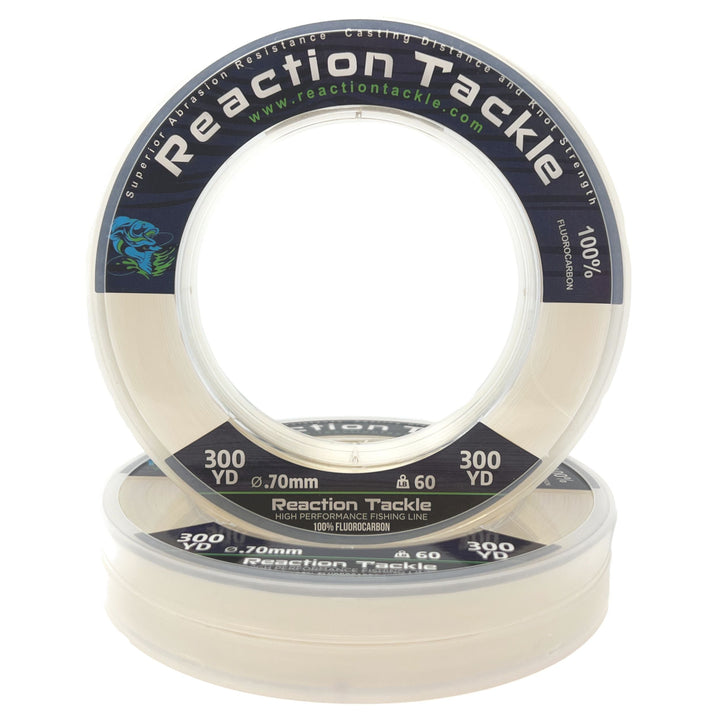 Reaction Tackle 100% Pure Fluorocarbon Fishing Line
