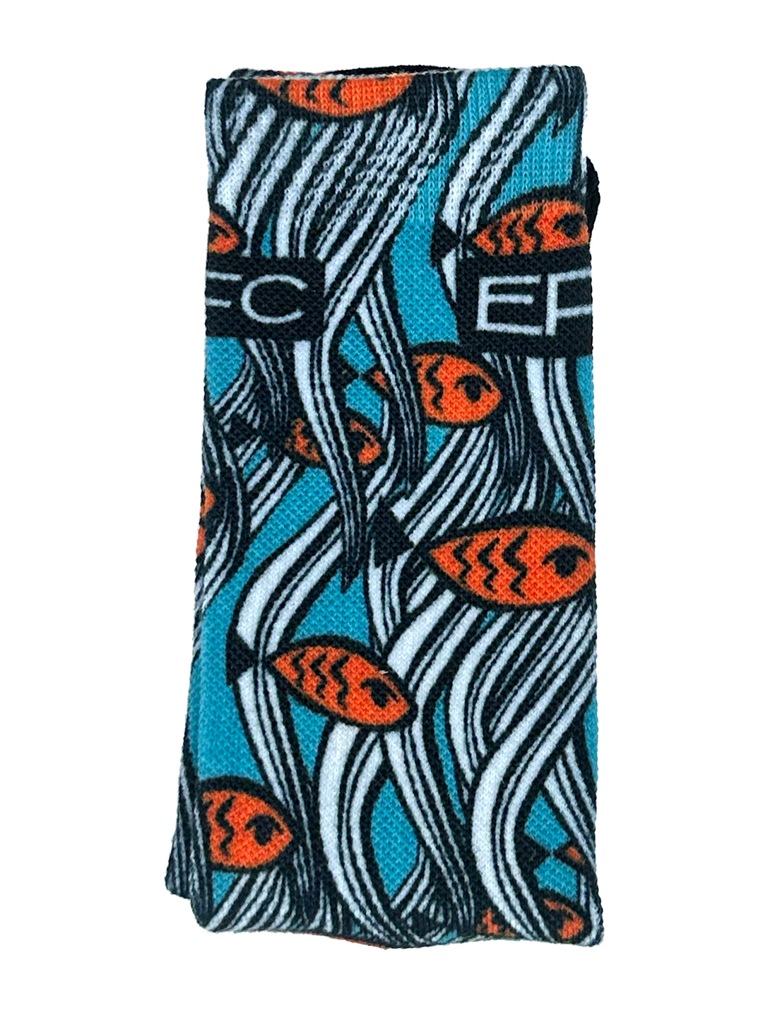 Orange Fish Socks
