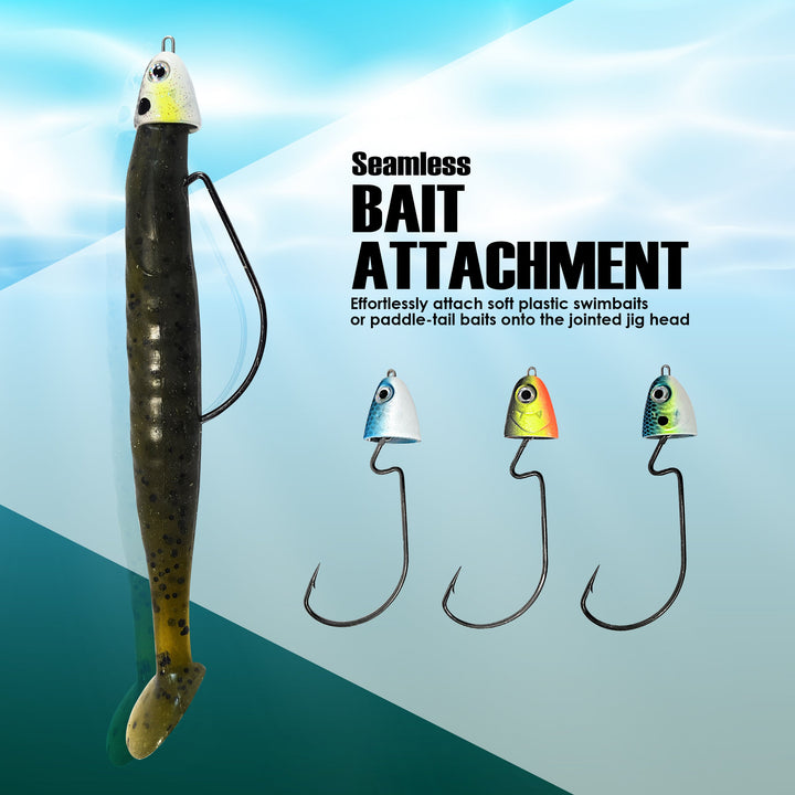 Reaction Tackle Tungsten Swing/ Swimbait Jig Heads