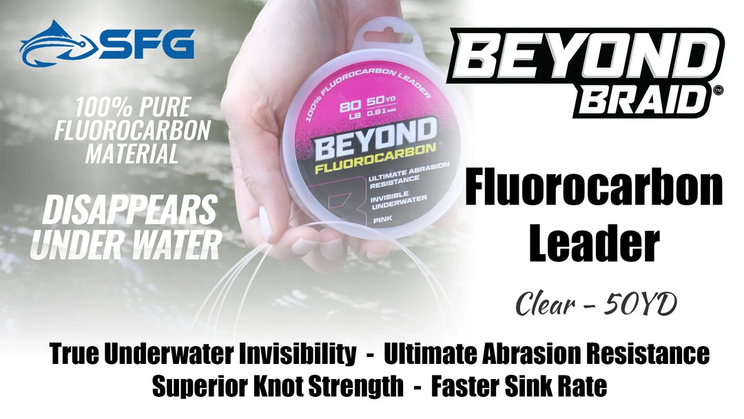 Stronger Leader, More Fish: Try Beyond Fluorocarbon Now