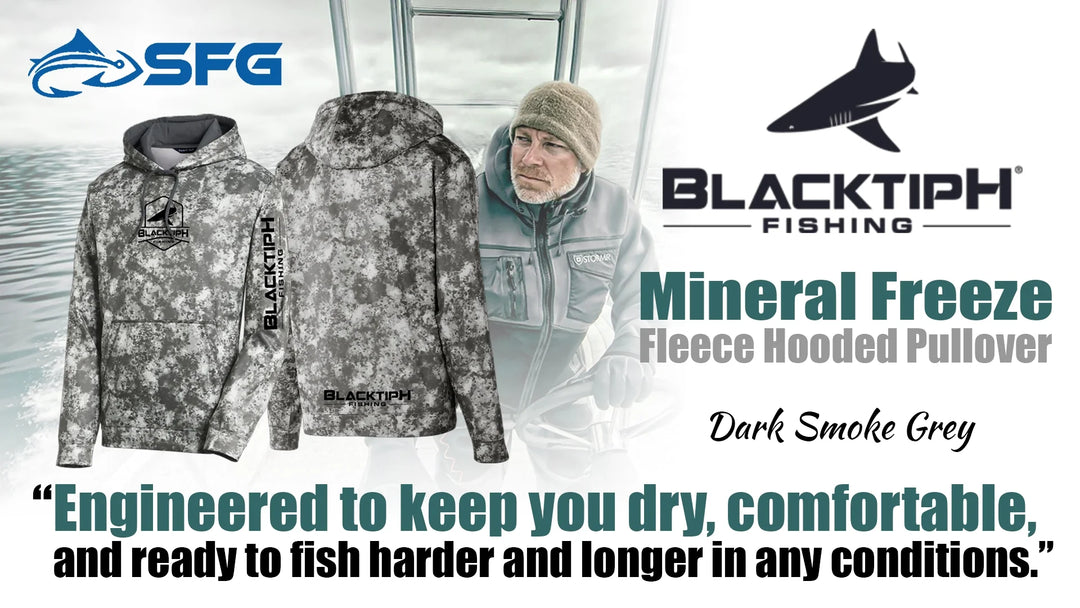 Stay Dry & Fish Longer in the BlacktipH Fleece Hoodie
