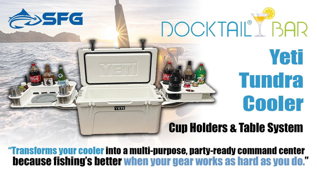 Upgrade Your Yeti: Docktail Bar Cooler Table System