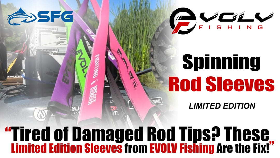 Protect Your Rods with EVOLV’s Limited Edition Spinning Rod Sleeves