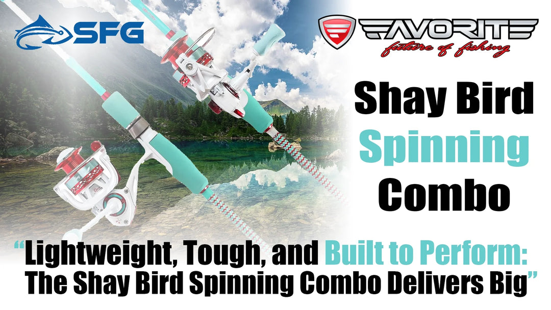 Shay Bird Spinning Combo: Power, Style & Smooth Casts