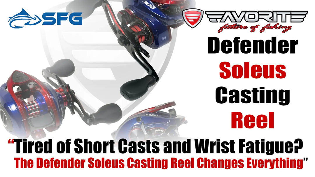 Dominate Bass Fishing with the Defender Soleus Reel