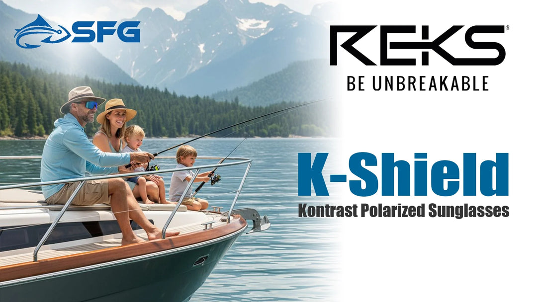 Fish Smarter with REKS® K-Shield Polarized Shades