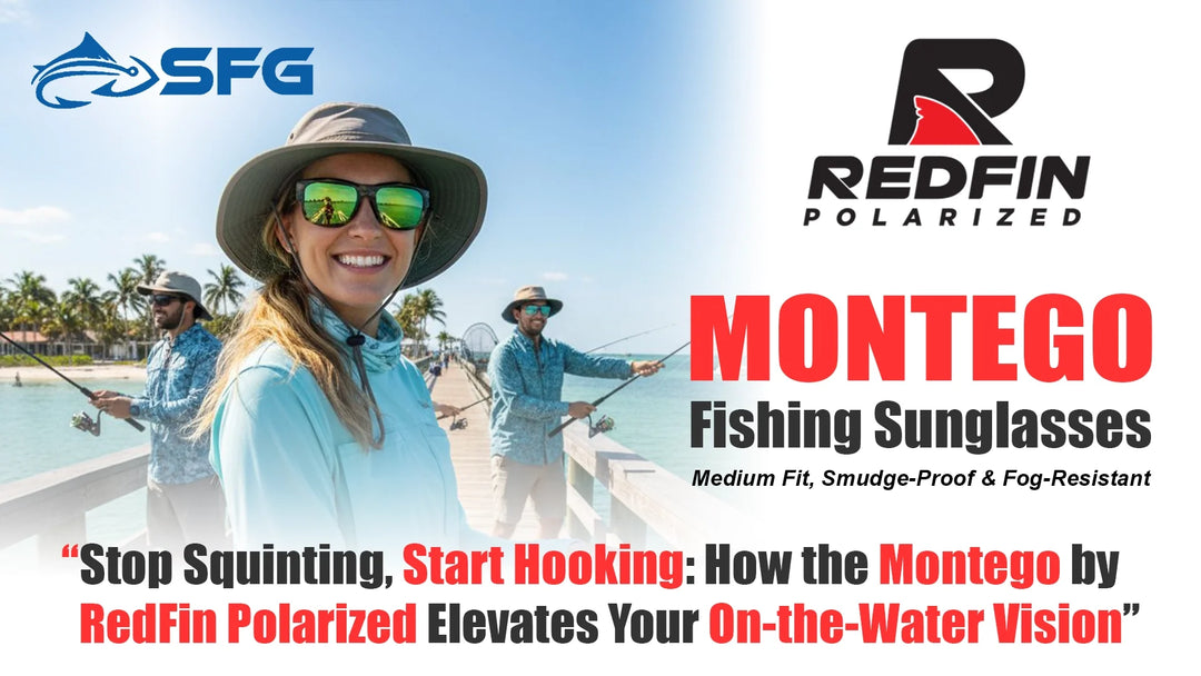 Spot More Fish with Montego Polarized Fishing Shades