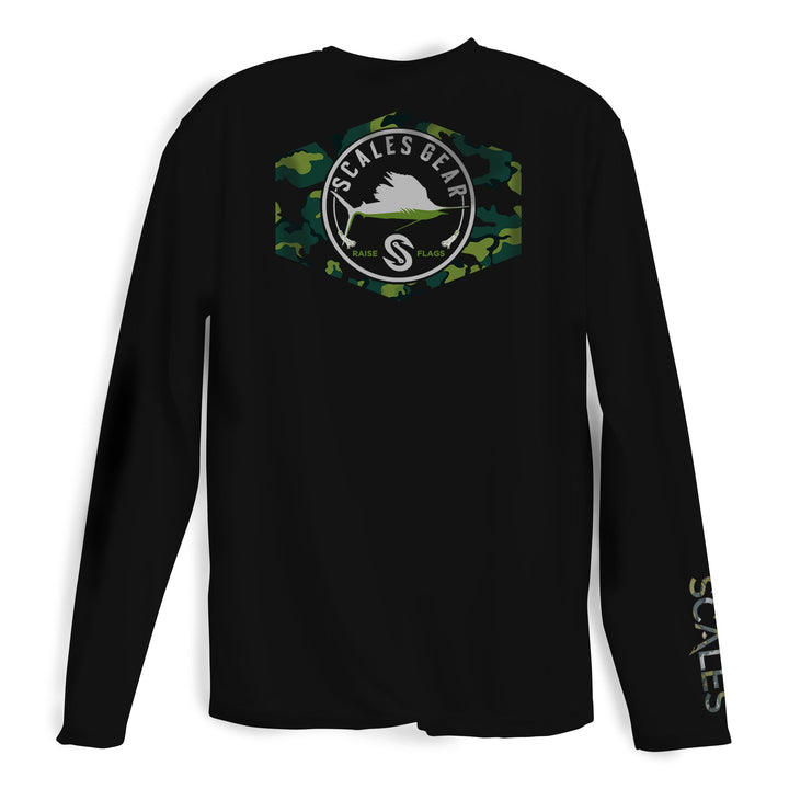 Sail Camo L/S Performance