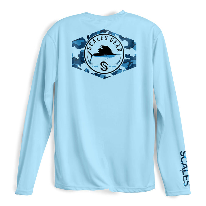 Sail Camo L/S Performance
