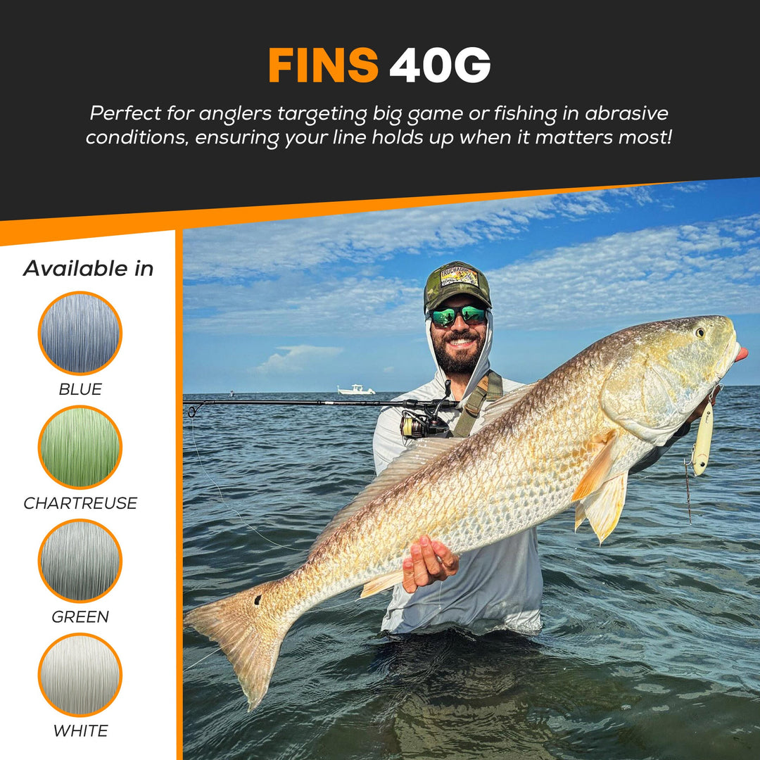 40G Fishing Braid 5-45 lb.