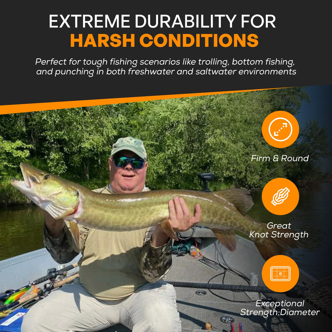 XS Big Game Fishing Braid 10-30 lb.