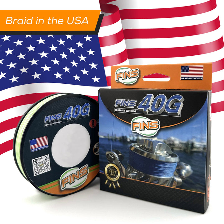 40G Fishing Braid 65-100 lb.