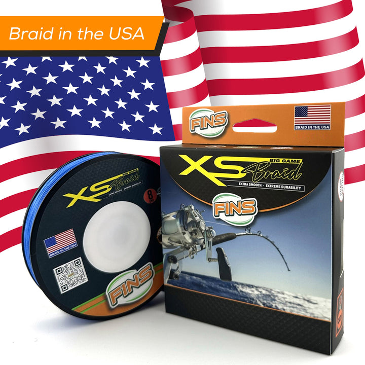 XS Big Game Fishing Braid 10-30 lb.