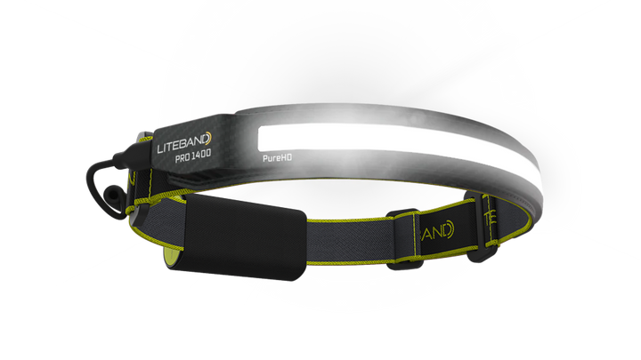 PRO 1400 Lumen PureHD™ Wide Beam Rechargeable Headlamp