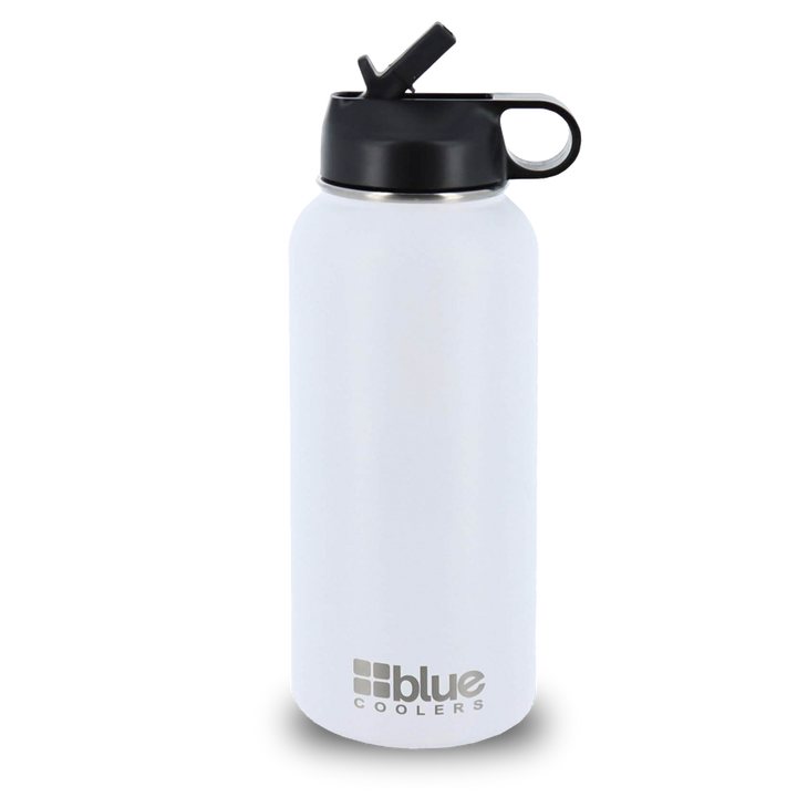Drinkware - 32 oz. Steel Double-wall Vacuum Insulated Flask (Flip Top Lid)