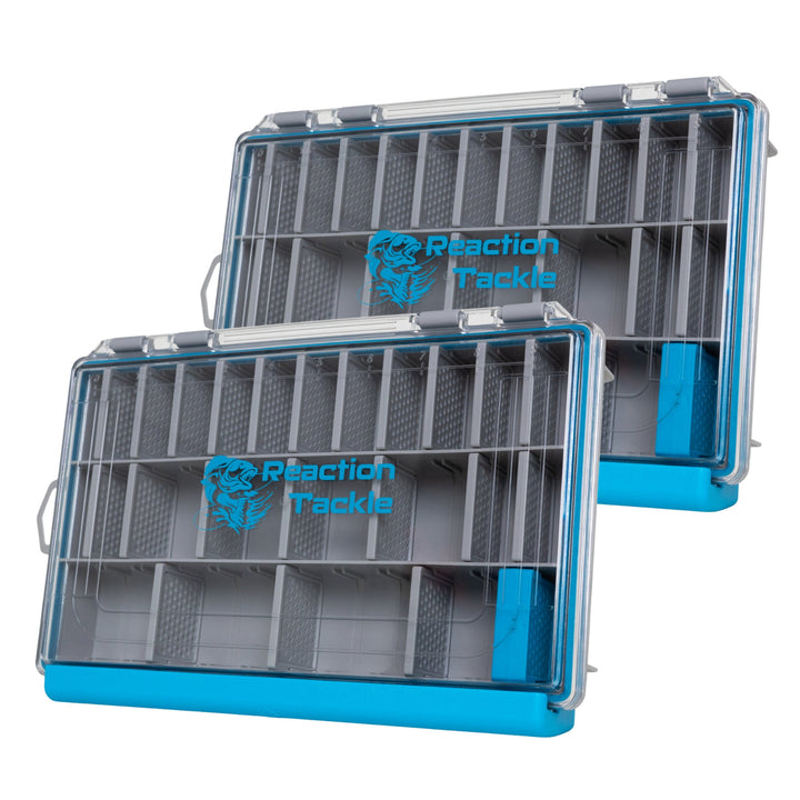 Reaction Tackle Ultra Elite Tackle Tray- Water Resistant with Single Clip Design - New