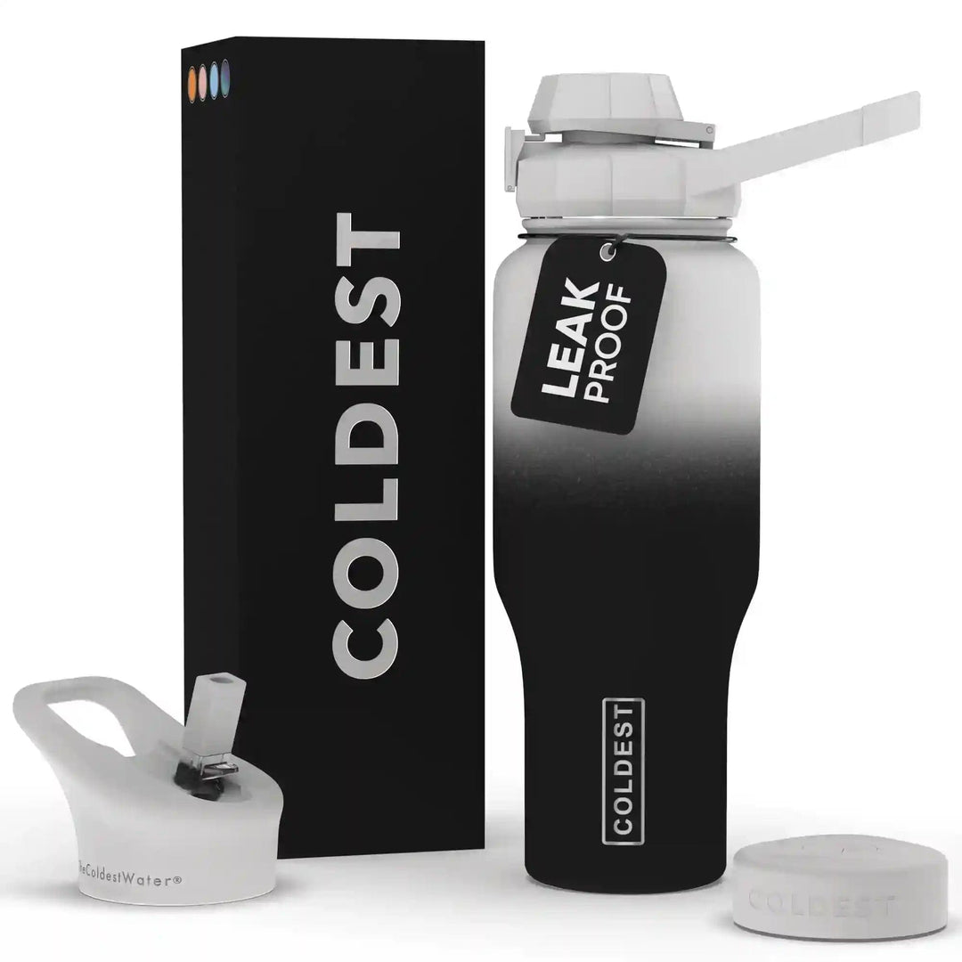 Coldest 36oz Universal water bottle with a sleek design, featuring a secure lid and durable construction for hydration.