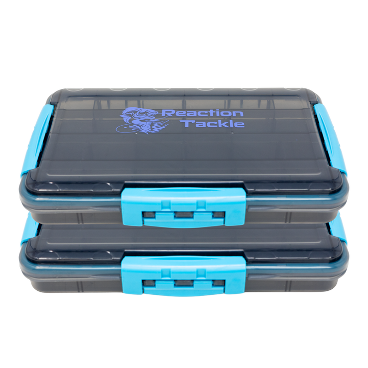 Reaction Tackle Premium Tackle Tray- High Performance and Water Resistant with 3 Resilient Clips