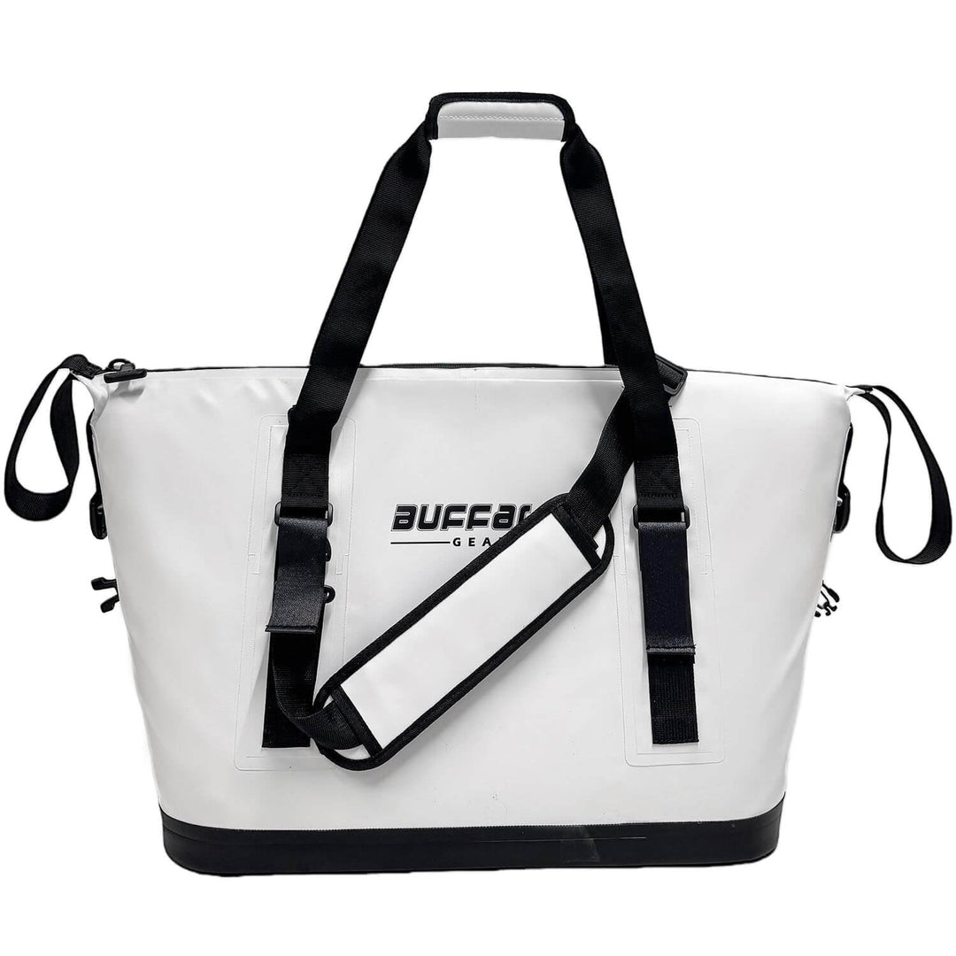 37QT Fish Cooler Bag With Fishing Rod Holder