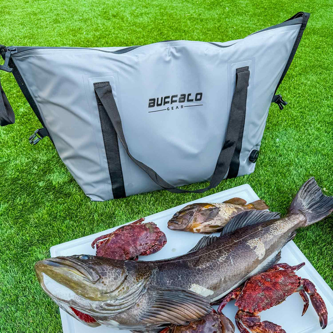 45QT Fish Cooler Bag With Flat Bottom
