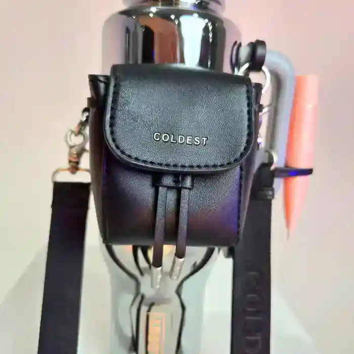 Coldest mini backpack with squeeze holder, key hanger, and mint box, featuring a compact, stylish design perfect for everyday essentials.