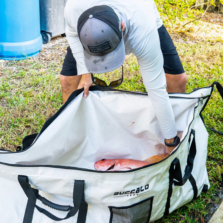 60x20'' Fish Cooler Bag With YKK Zipper, Flat Bottom