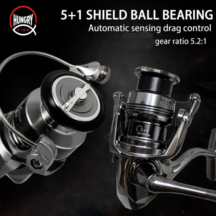 Hungry Fish Traveler Pro Spinning Fishing Reel
