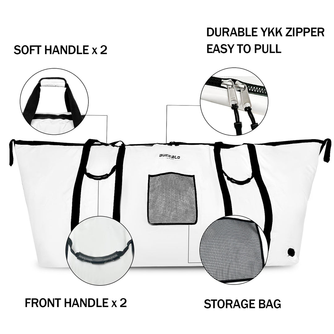 90'' Fish Cooler Bag With YKK Zipper