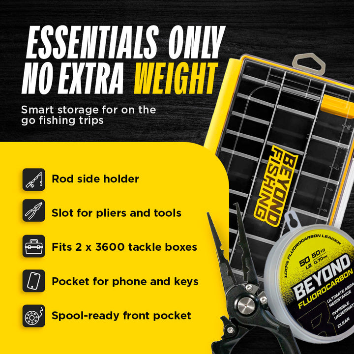Beyond Fishing Voyager Tackle Bag With or Without Tackle Box