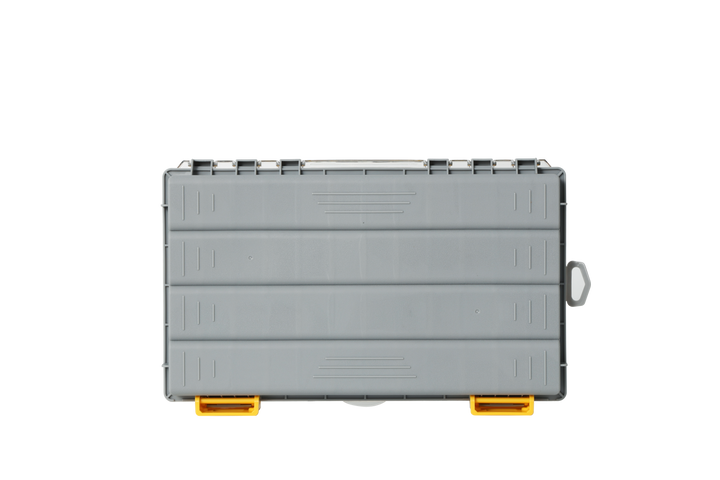 Beyond Fishing DryLock Waterproof Tackle Box, Watertight 3600 & 3700 Tackle Trays with Dual-Latch Seal, Adjustable Removable Dividers & Anti-Rust Desiccant, Lure & Terminal Tackle Organizer