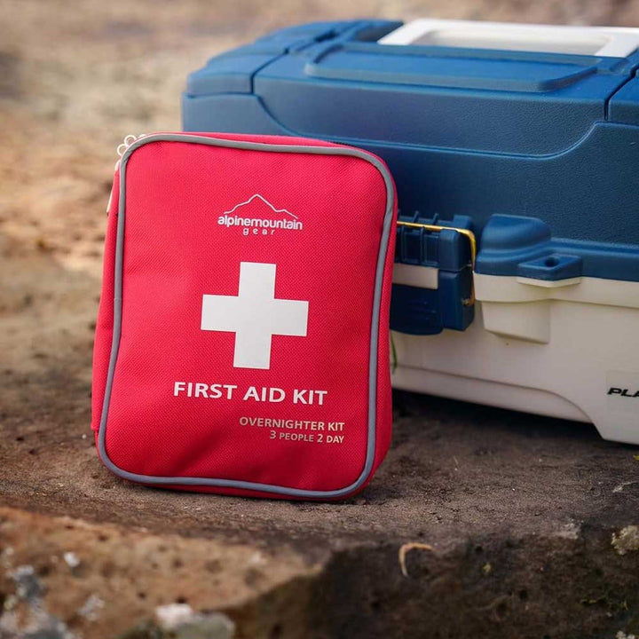 First Aid Kit - Compact Emergency Medical Kit with Bandages, Gauze, and More