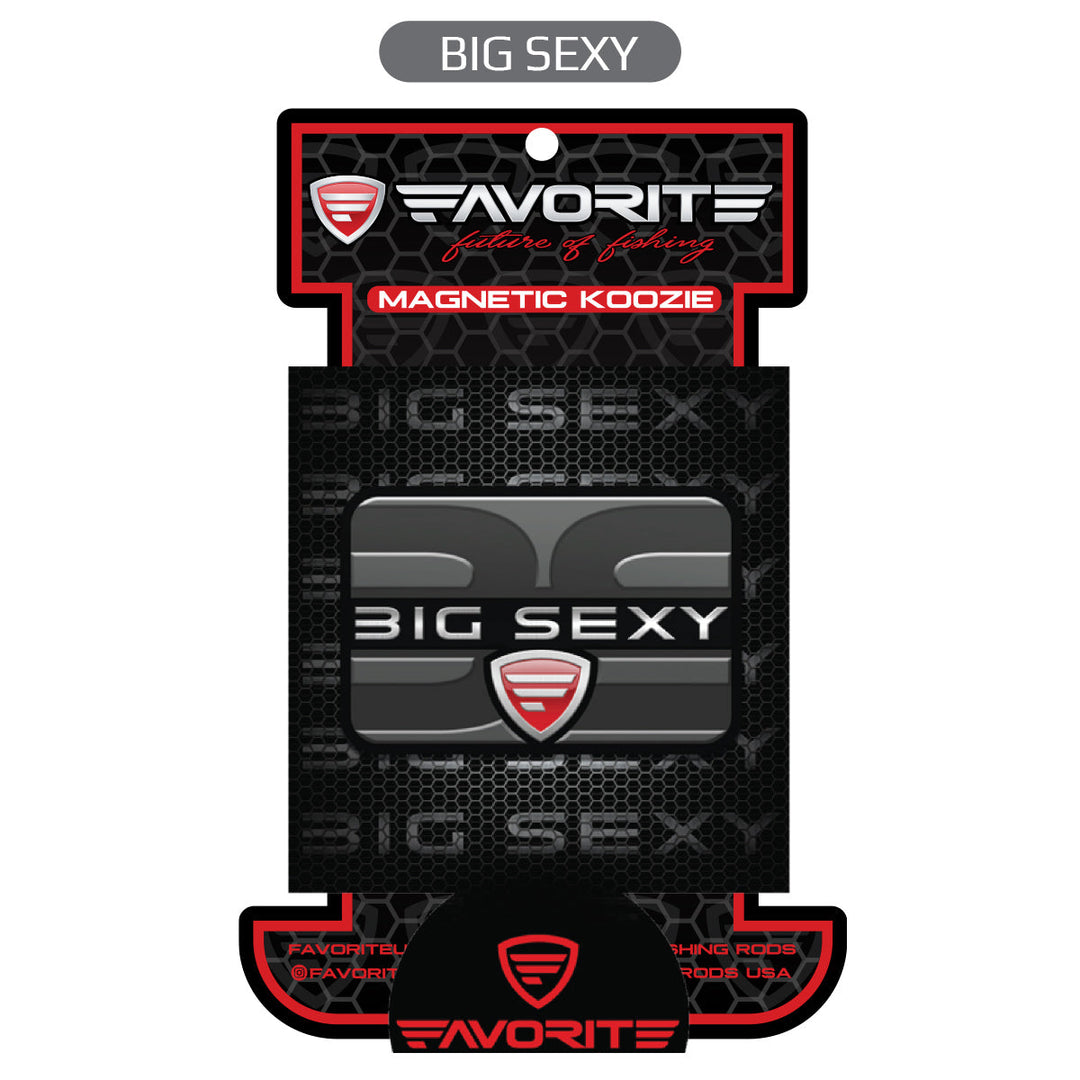 Favorite Fishing Magnetic Koozie accessory with a sleek design, perfect for keeping drinks cold and easily accessible.