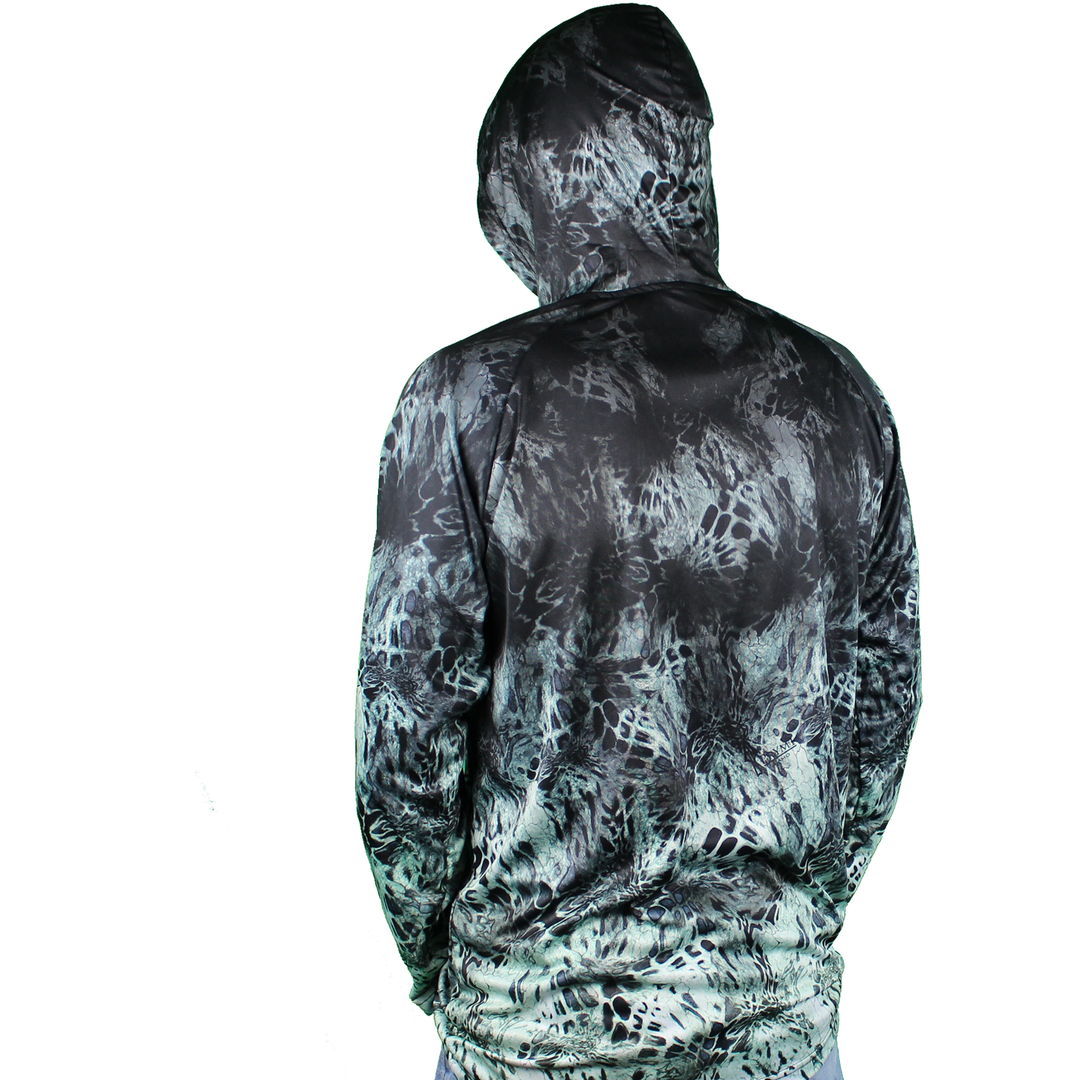 ShredFin Prym1 Camo Hooded Performance Shirt | Typhoon
