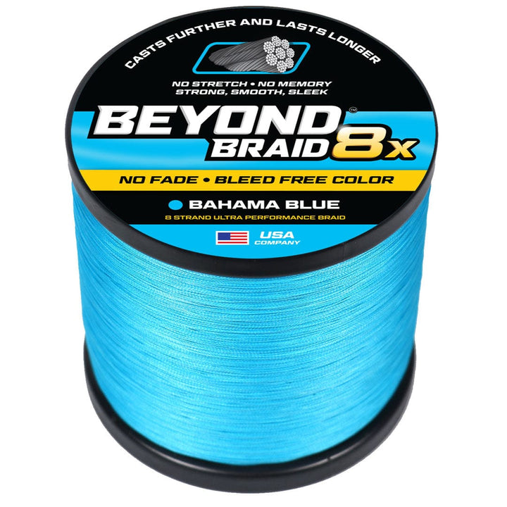 8 Strand No Fade Braided Fishing Line Series - Super Sleek & Smooth Braided Fishing Line - High Performance Fishing Line For Saltwater & Freshwater