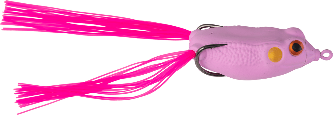 G-Ratt Baits Con Frog fishing lure, soft plastic lure with realistic frog design for bass fishing, in natural green color.