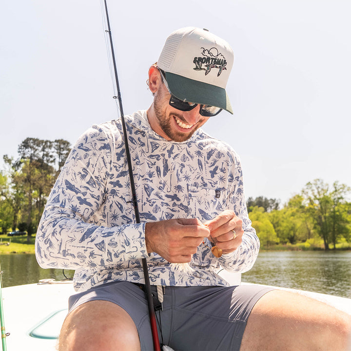 Sportsman Bamboo/Pima Sun Protection Performance Hoodie