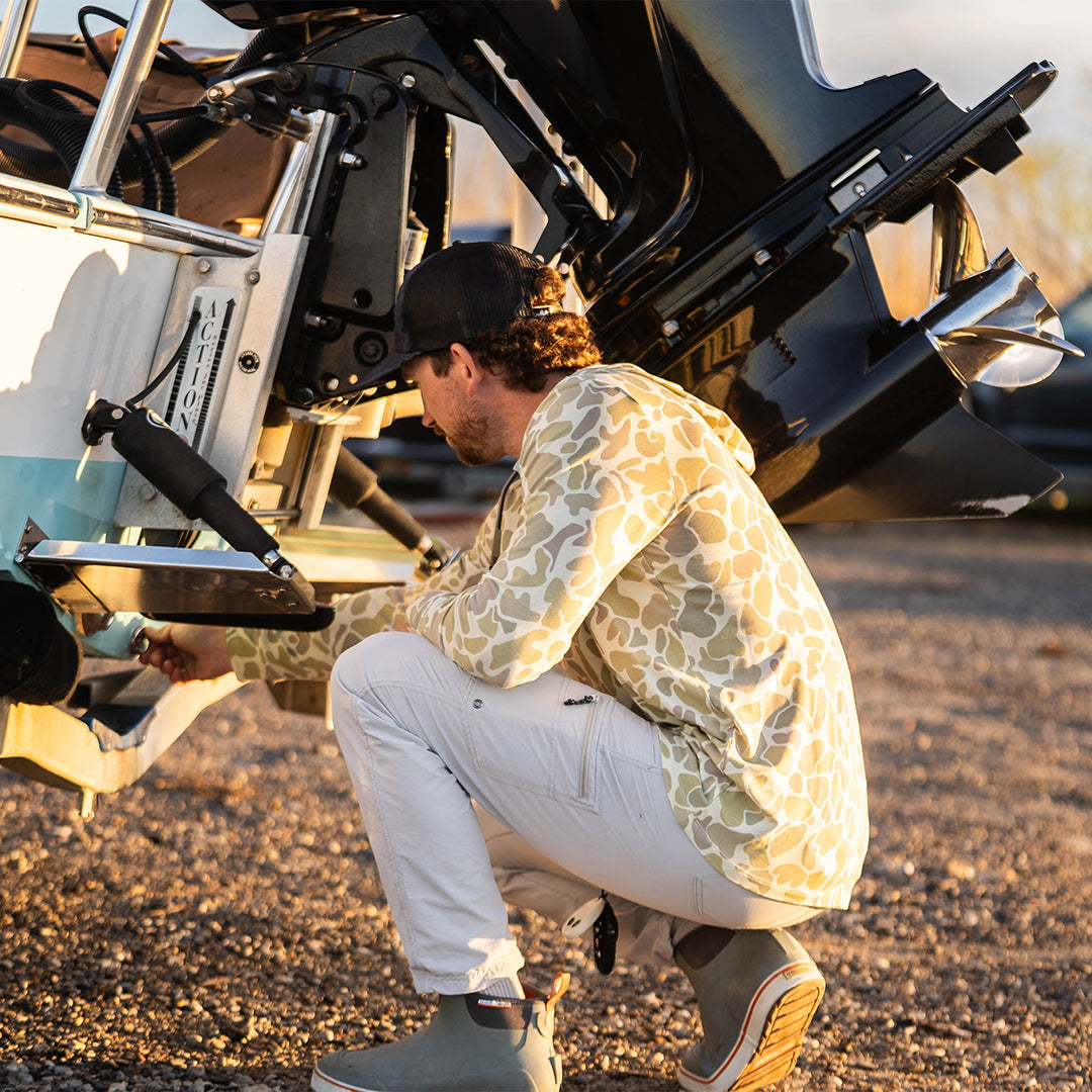 Sportsman Bamboo/Pima Sun Protection Performance Hoodie