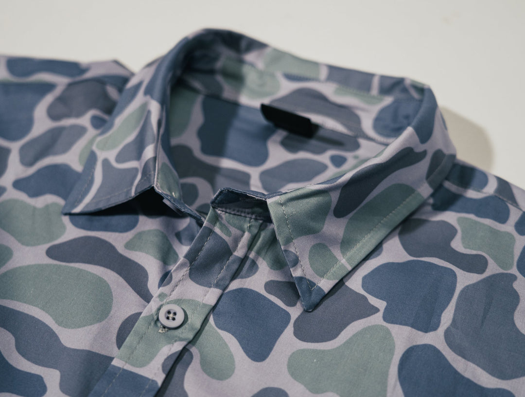 Tracker Button Down _ Sea