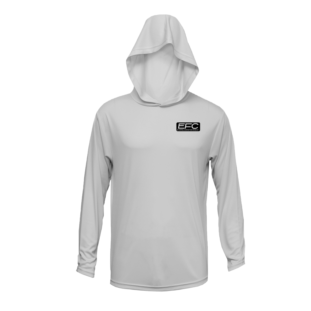 Still Trappin Silver Hooded Performance Shirt