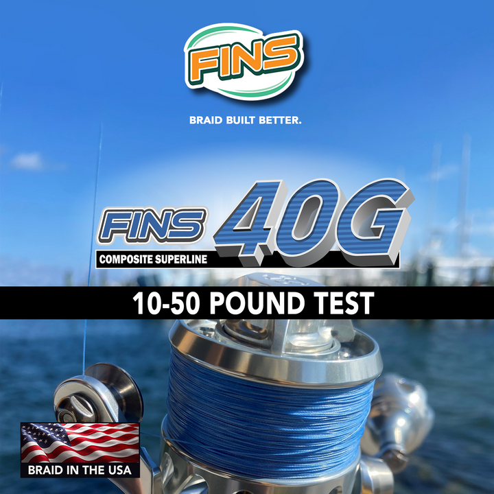40G Fishing Braid 5-45 lb.