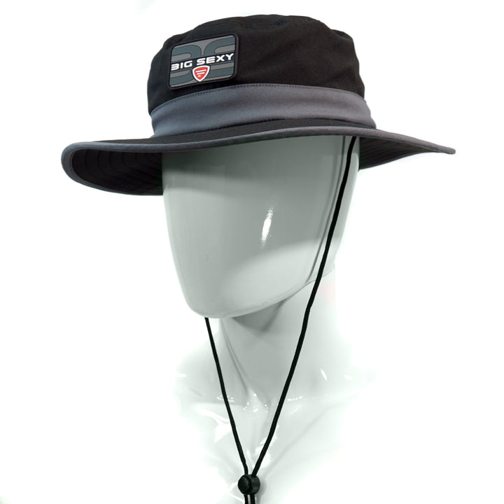Favorite Fishing boonie hat with wide brim and camouflage pattern, ideal for outdoor and fishing activities.