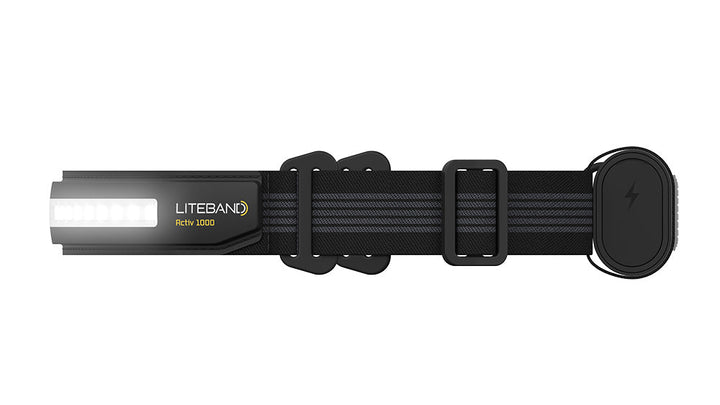 ACTIV 1000 Lumen LED Wide Beam Rechargeable Headlamp