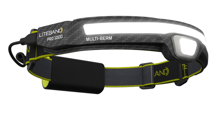 PRO 1000 Lumen LED Multi-Beam Rechargeable Headlamp