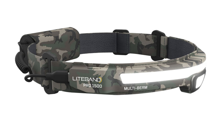 PRO 1500 Lumen LED Multi-Beam Rechargeable Headlamp