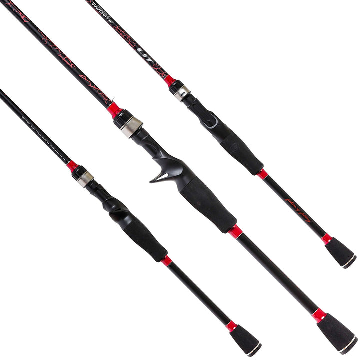 Favorite Fishing LIT Casting Rod blank showing the sleek, lightweight design and high-quality construction for fishing enthusiasts.