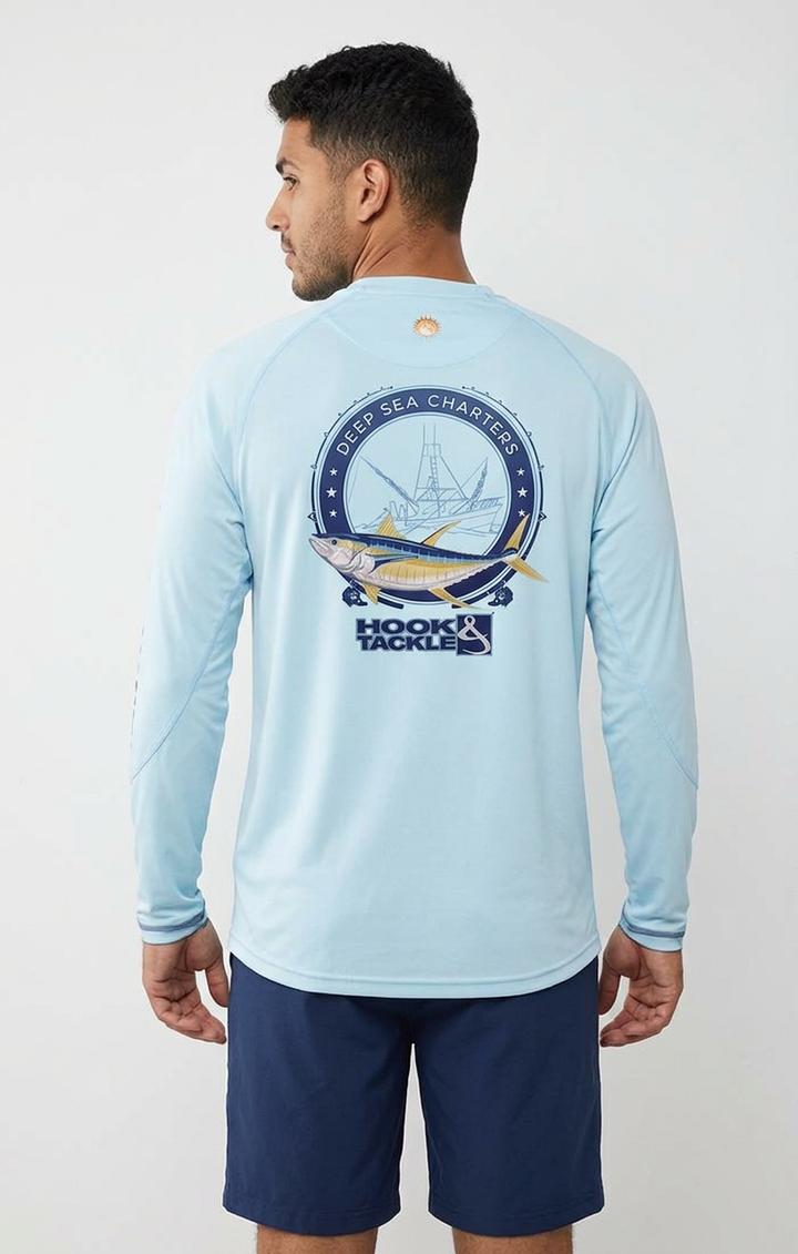 Men's Tuna Charters L/S UV Fishing Shirt